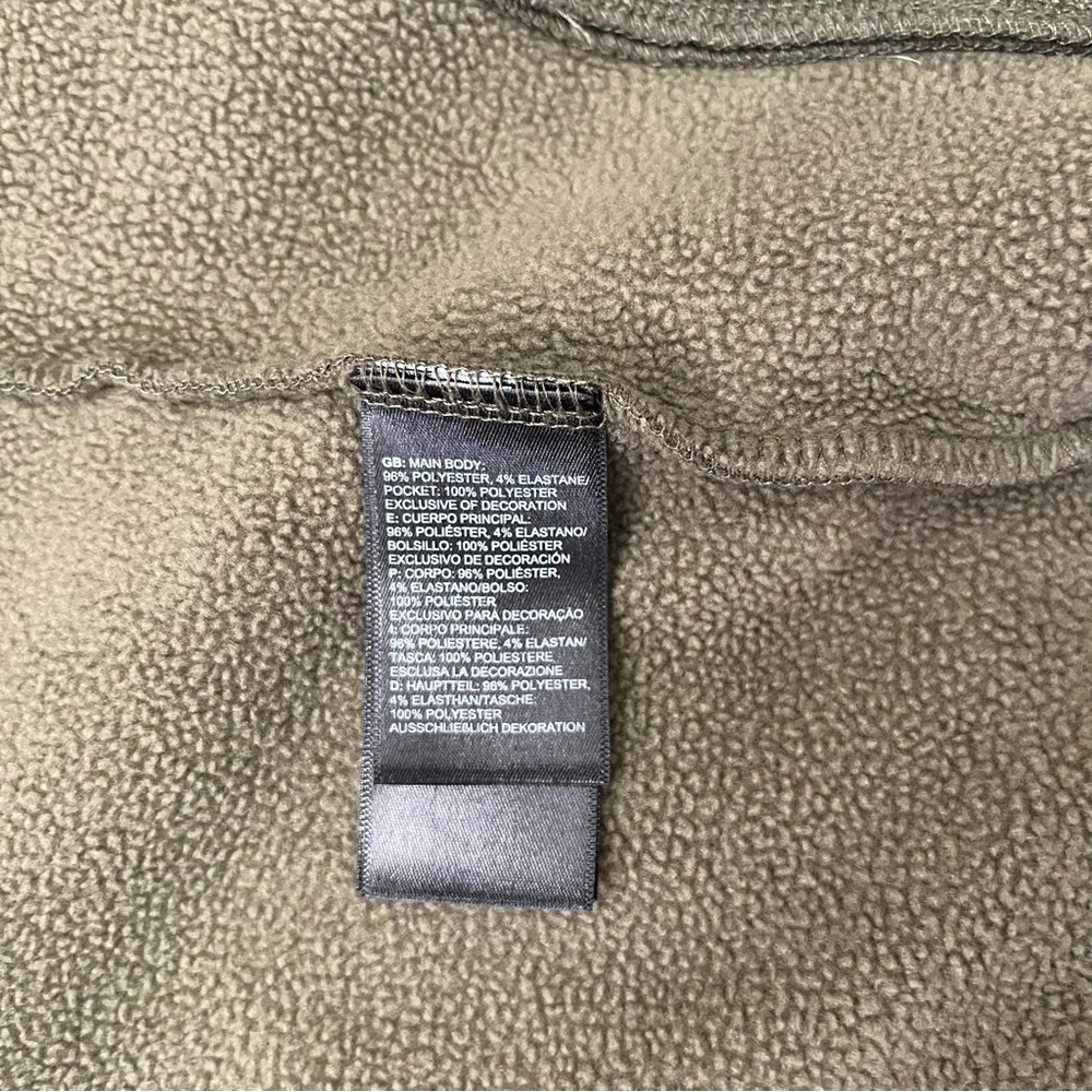 The North Face Canyonlands Full Zip Hoodie Olive Green Heather Size M - Picture 11 of 15